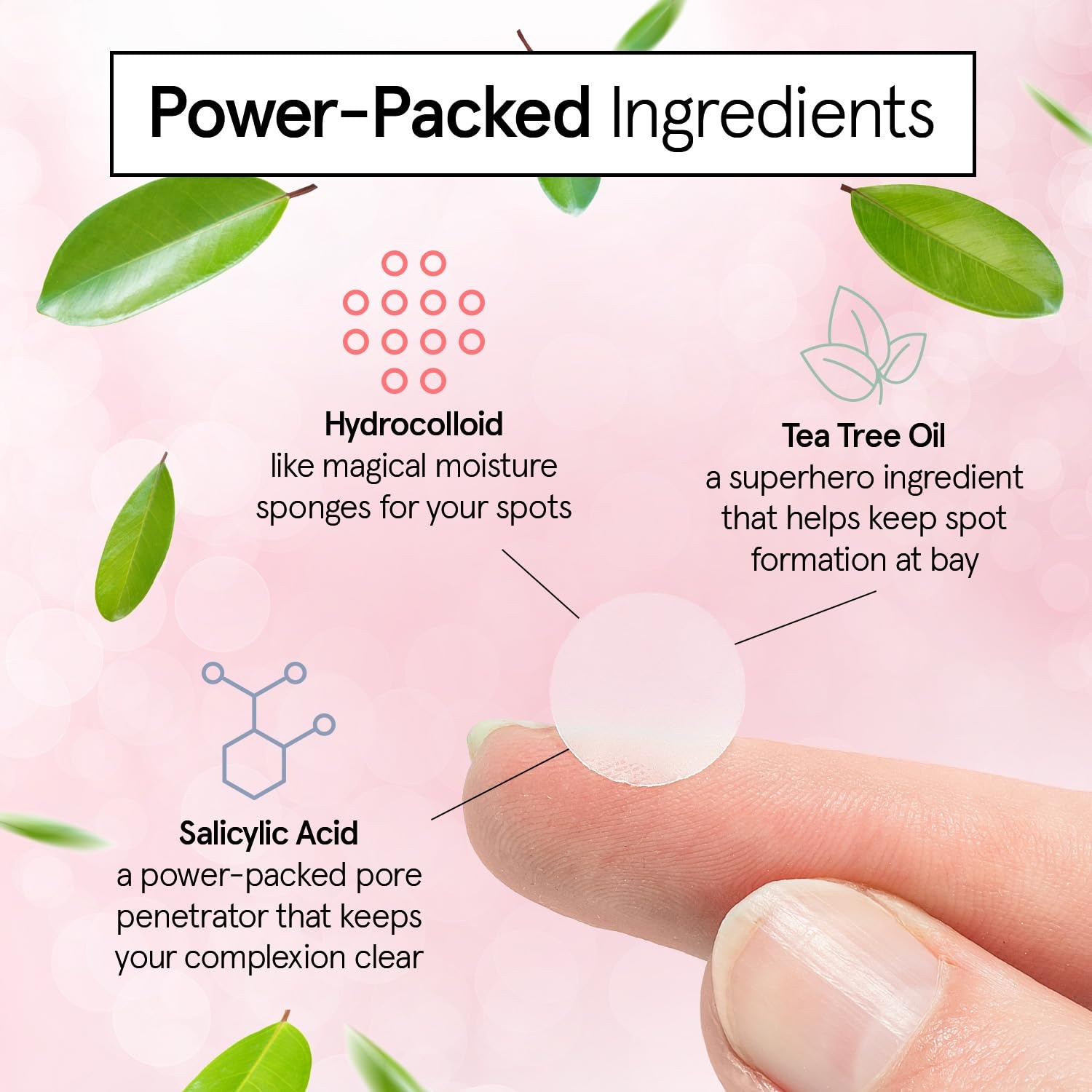 image:imagegrace amp stella Award Winning Pore Strip Pimple Patches for Face144 Count Pack of 1