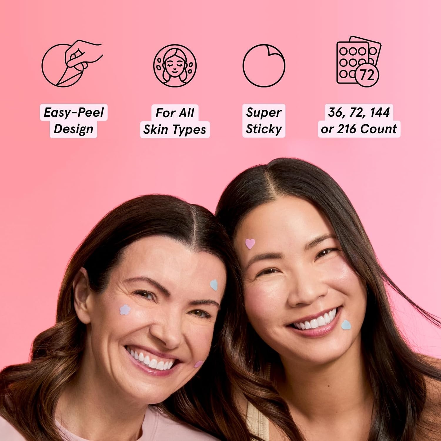 image:imagegrace amp stella Award Winning Pore Strip Pimple Patches for Face36 Count Pack of 1