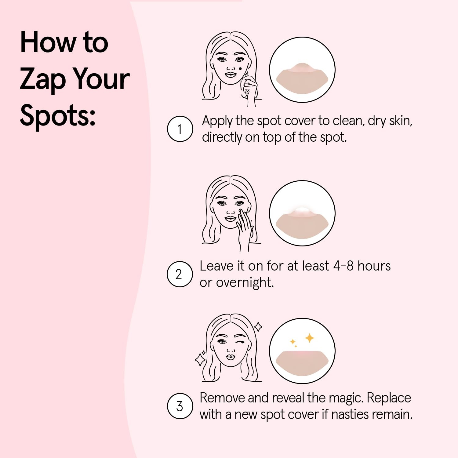 image:imagegrace amp stella Award Winning Pore Strip Pimple Patches for Face72 Count Pack of 1