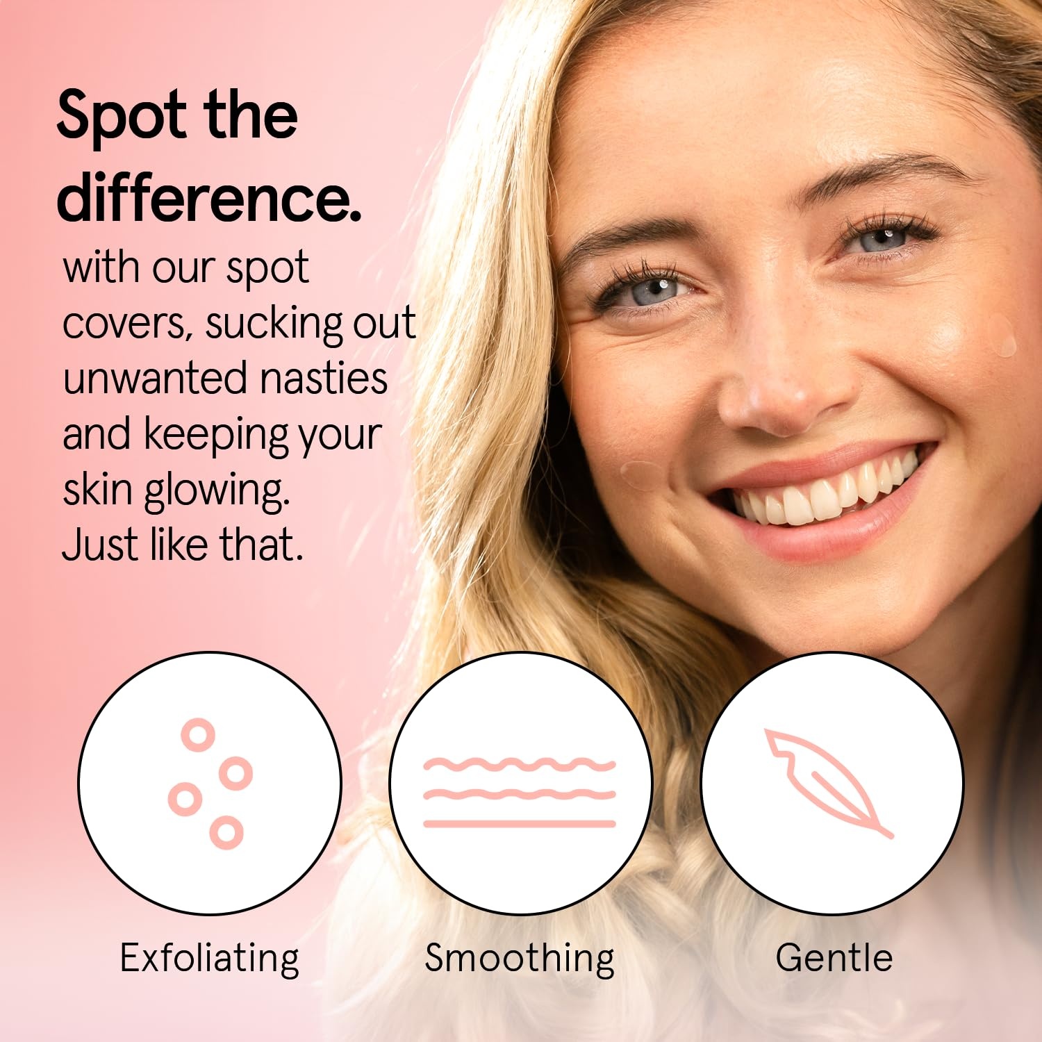 image:imagegrace amp stella Award Winning Pore Strip Pimple Patches for Face72 Count Pack of 1