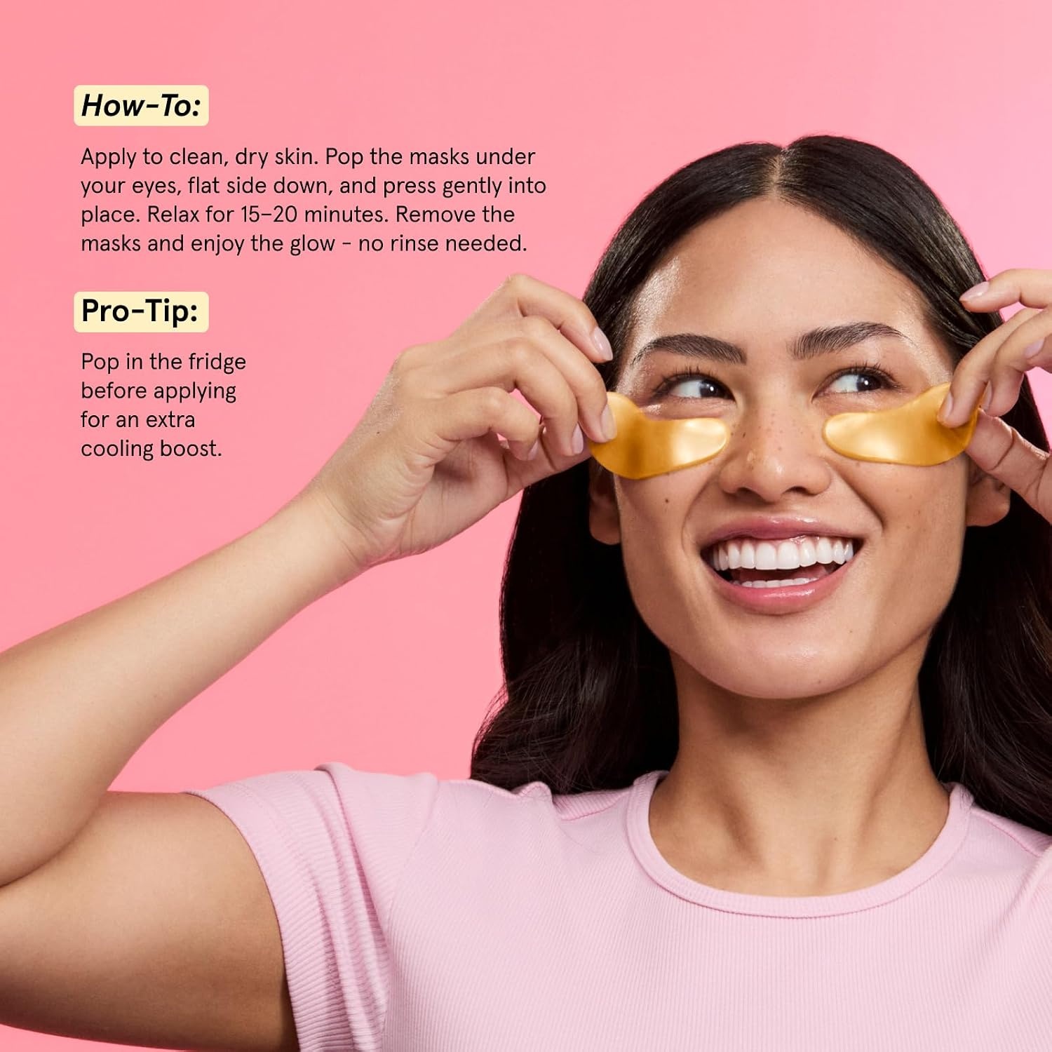 image:imagegrace amp stella Award Winning Under Eye Mask Gifts for Women Reduce Dark Circles Puffy Eyes Wrinkles Under Eye Patches Birthday Bachelorette Party Favors Vegan Self Care 24 Pairs PinkGold 24 Pairs
