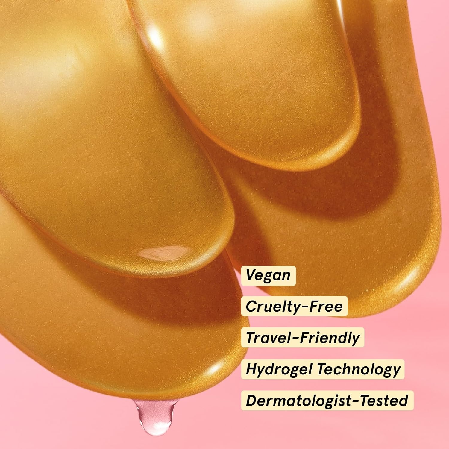 image:imagegrace amp stella Award Winning Under Eye Mask Gifts for Women Reduce Dark Circles Puffy Eyes Wrinkles Under Eye Patches Birthday Bachelorette Party Favors Vegan Self Care 24 Pairs PinkGold 48 Pairs