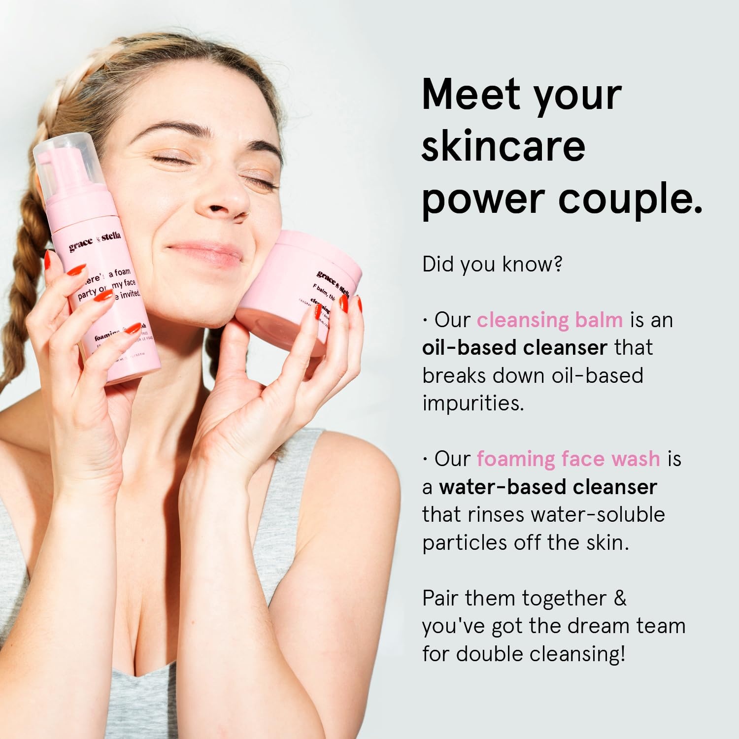 image:imagegrace amp stella Makeup Remover Cleansing Balm Hydrating Facial CleanserCleansing Balm 125 ml