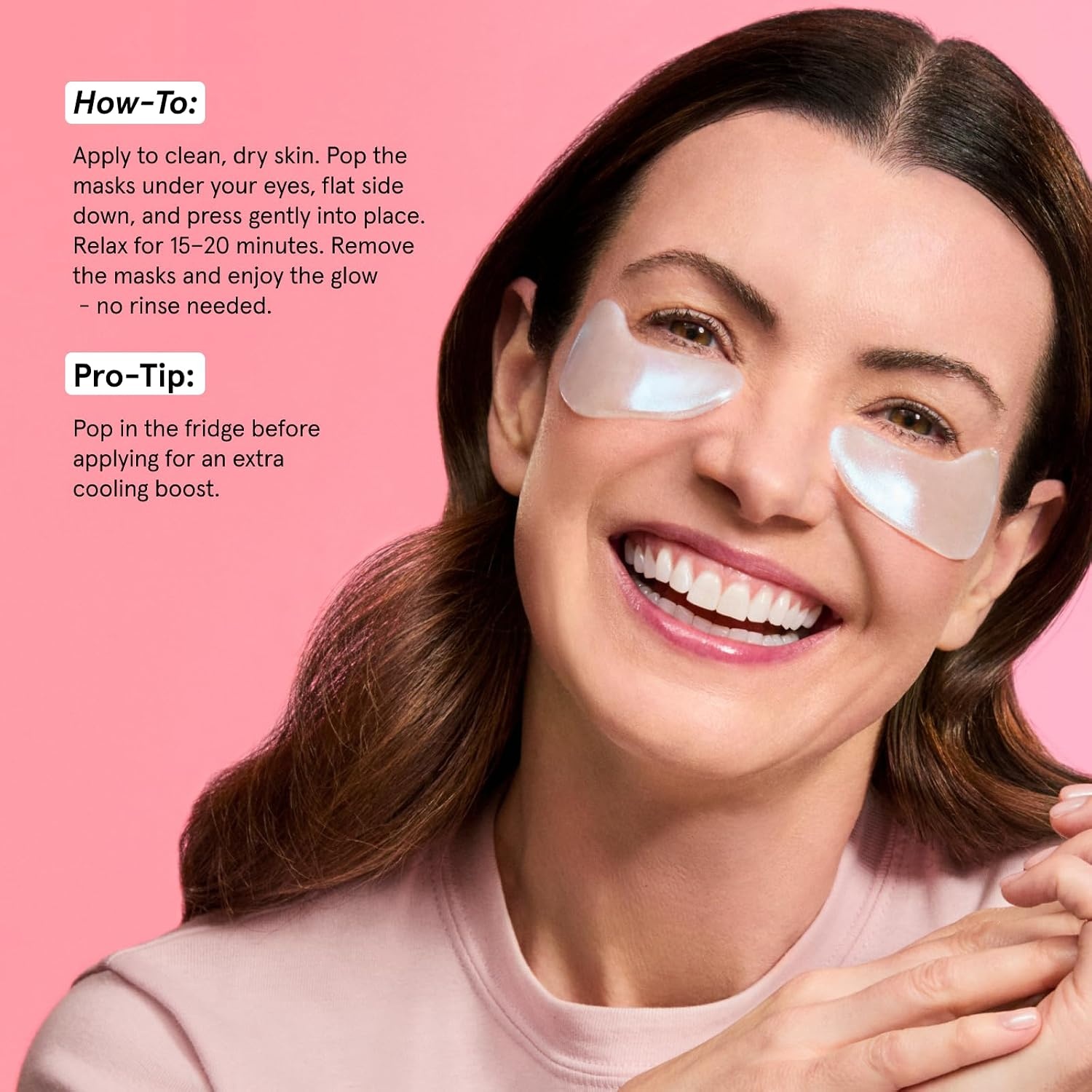 image:imagegrace amp stella Peptide Under Eye Patches For Puffy EyesWhite 6 Pairs