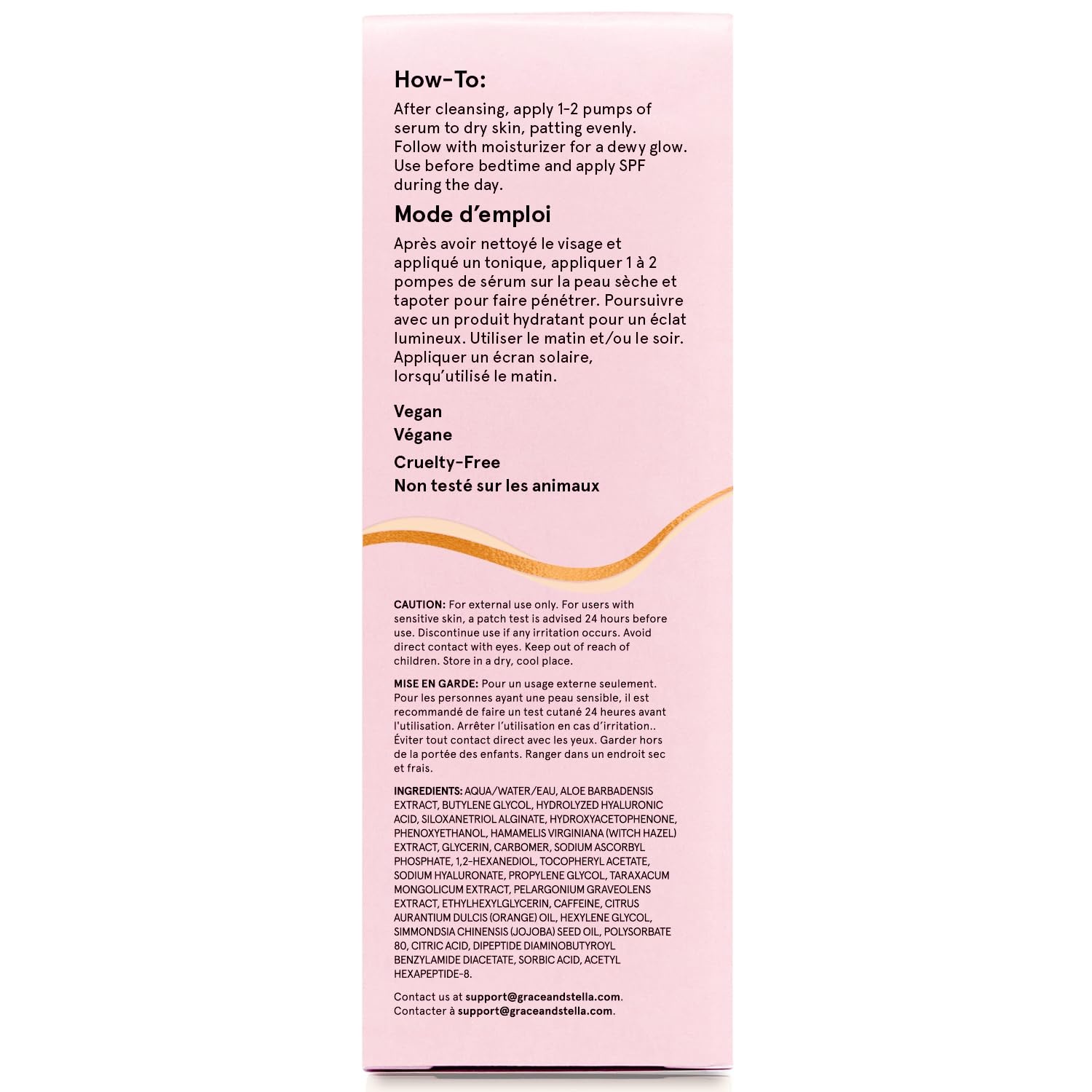 image:imagegrace amp stella Retinol Serum for Face with Hyaluronic Acid 50ml17 fl ozVitamin C Serum 50ml Travel Size