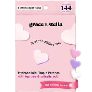 grace & stella Award Winning Pore Strip – Pimple Patches for Face(144 Count (Pack of 1))