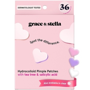 grace & stella Award Winning Pore Strip – Pimple Patches for Face(36 Count ( Pack of 1))