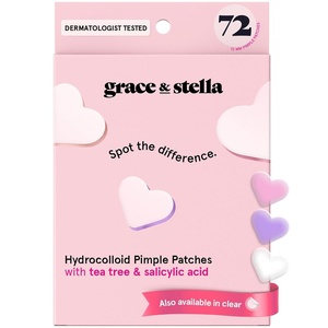 grace & stella Award Winning Pore Strip – Pimple Patches for Face(72 Count (Pack of 1))