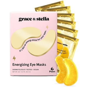 grace & stella Award Winning Under Eye Mask – Gifts for Women – Reduce Dark Circles, Puffy Eyes, Wrinkles, Under Eye Patches – Birthday, Bachelorette Party Favors – Vegan Self Care (24 Pairs, Pink)(Gold (6 Pairs))