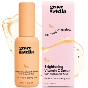 grace & stella Retinol Serum for Face with Hyaluronic Acid (50ml/1.7 fl oz)(Vitamin C Serum – 50ml (Travel Size))