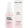 grace & stella Award Winning Rose Water Spray for Face with Glycerin & Aloe Vera – Travel Size (30ml) – Rosewater Face Mist for All Skin Types – Hydrating, Calming, Rejuvenating Facial Toner – Vegan(30ml)