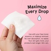 grace & stella Face Towels Disposable XL- Travel Essentials (60 Count)(Pack of 200)