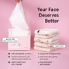 grace & stella Face Towels Disposable XL- Travel Essentials (60 Count)(Pack of 60)