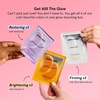 grace & stella New Brightening Eye Patches for Dark Circles (24 Pairs) – Vitamin C Under Eye Patches for Puffiness – Perfect Gifts for Women & Morning Skin Care Routine, Vegan Under Eye Mask(18 Count (Pack of 1))