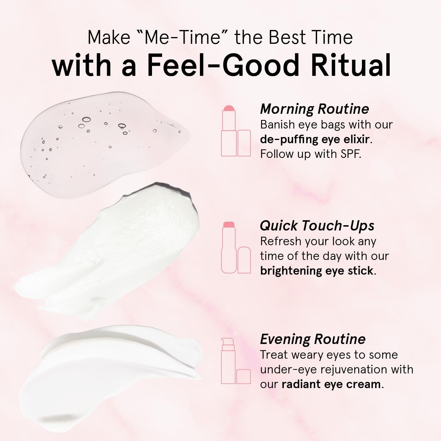 image:imagegrace amp stella Under Eye Serum Retinol amp Caffeine Eye Serum for Puffiness Dark Circles Wrinkles Vegan Skincare