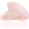 grace & stella Gua Sha Massage Tool, Rose Quartz, Face Sculpting, Lymphatic Drainage, Depuffing