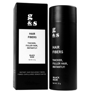 Instant Hair Loss Treatment for Men & Women – 100%, Building Keratin Fibers Cover Thinning and Balding Spots – Make Hair Thicker (Black) (5 week supply)