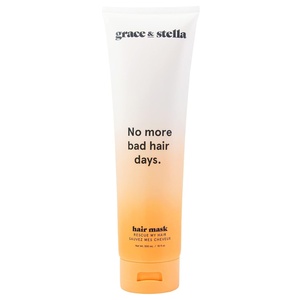 Rescue My Hair Mask (300ml) – Vegan Hair Mask For Dry Damaged Hair – Argan Oil Curly Hair Mask – Vegan Protein Hair Bonding Deep Conditioner For Dry Damaged Hair – Hair Masque by grace and stella