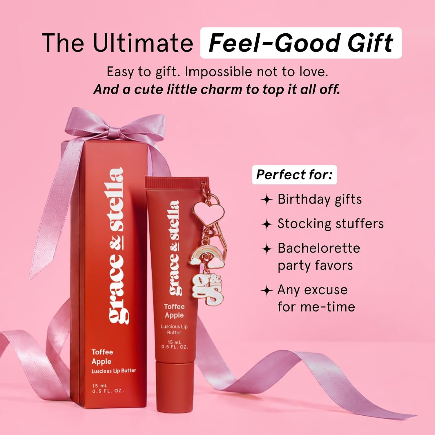 image:imagegrace amp stella Lip Gloss Butter Vanilla Ice Cream 15 ml05 fl ozToffee Apple
