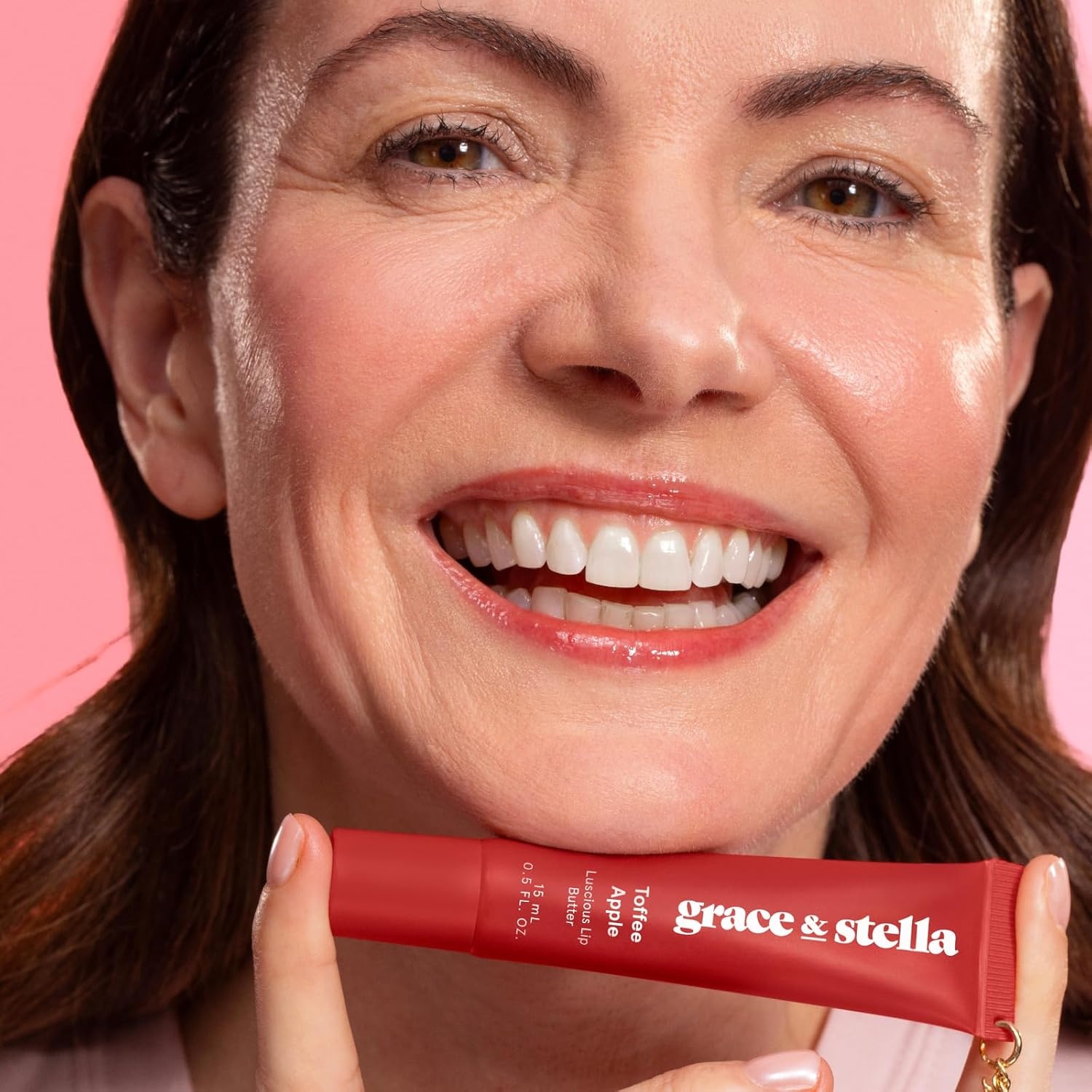 image:imagegrace amp stella Lip Gloss Butter Vanilla Ice Cream 15 ml05 fl ozToffee Apple