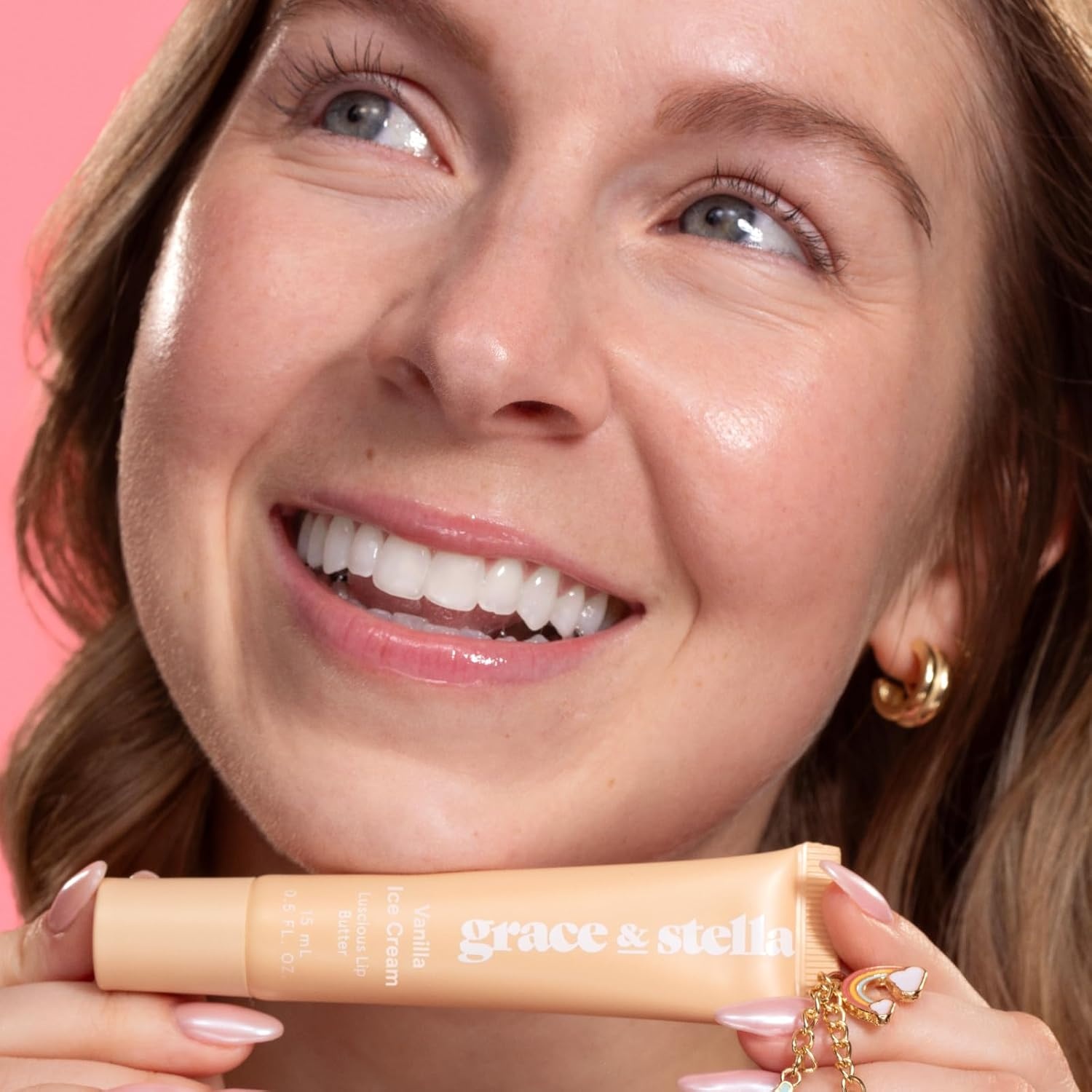 image:imagegrace amp stella Lip Gloss Butter Vanilla Ice Cream 15 ml05 fl ozVanilla Ice Cream