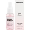 Grace & Stella Award Winning Rose Water Facial Mist (240ml) – Vegan Face Toner – Rose Hydrosol – Hydrating Facial Mist for Face(30ml)